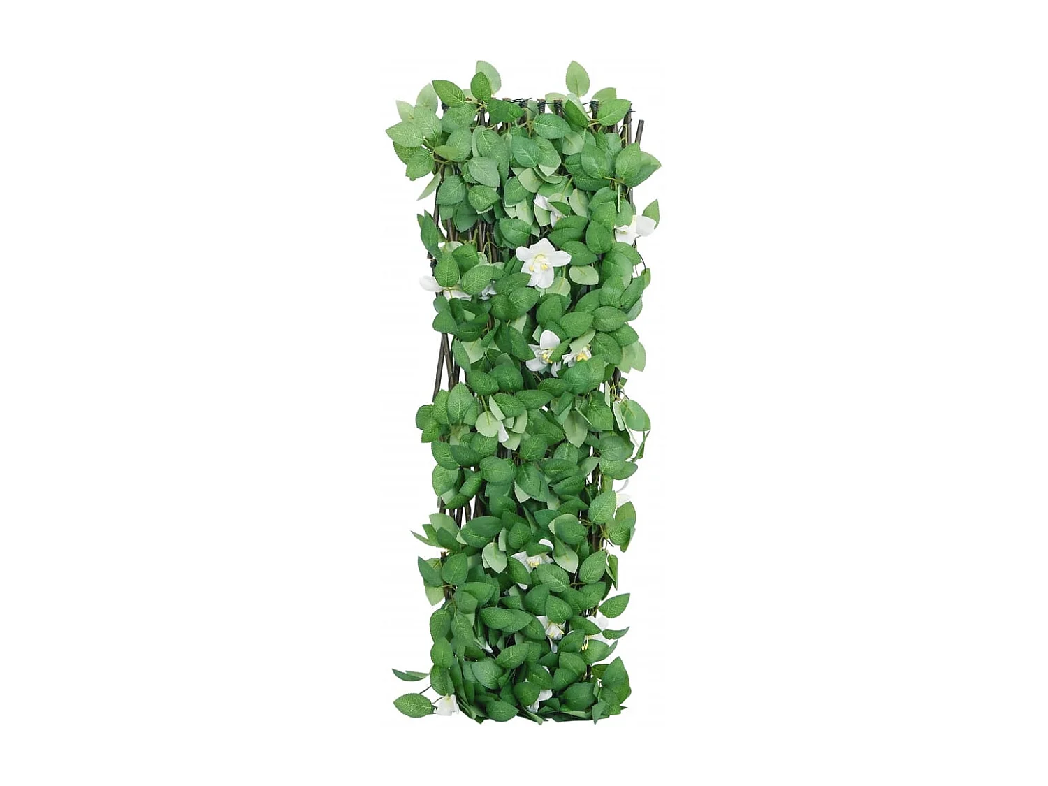 Treillis de lierre artificiel extensible vert 186x70