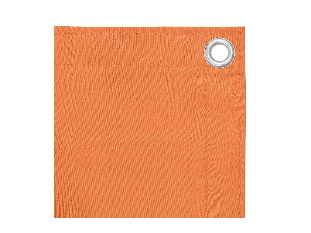 Écran de balcon Orange 90x500 Tissu Oxford