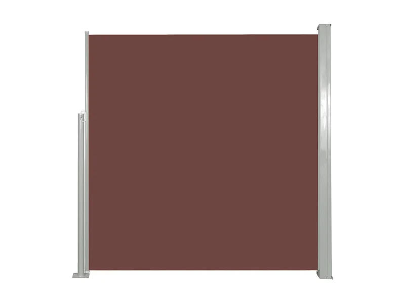 Auvent latéral rétractable 140x300 Marron