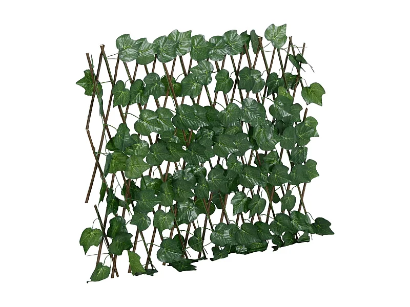 Treillis de feuille de vigne artificiel extensible 190x60