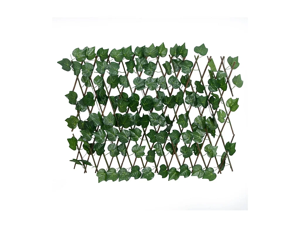 Treillis de feuille de vigne artificiel extensible 190x60