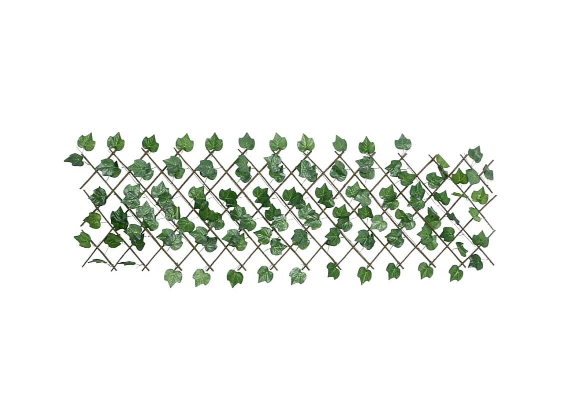 Treillis de feuille de vigne artificiel extensible 190x60