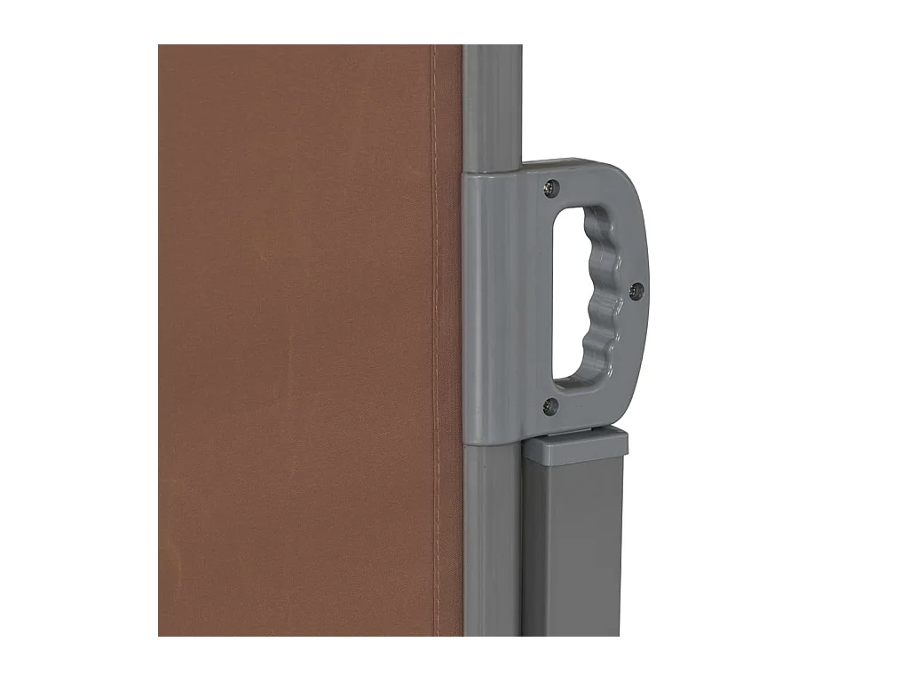 Auvent latéral rétractable 160x600 Marron