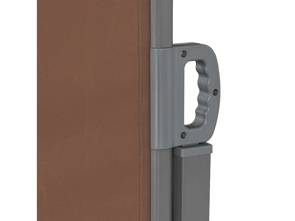 Auvent latéral rétractable 160x600 Marron