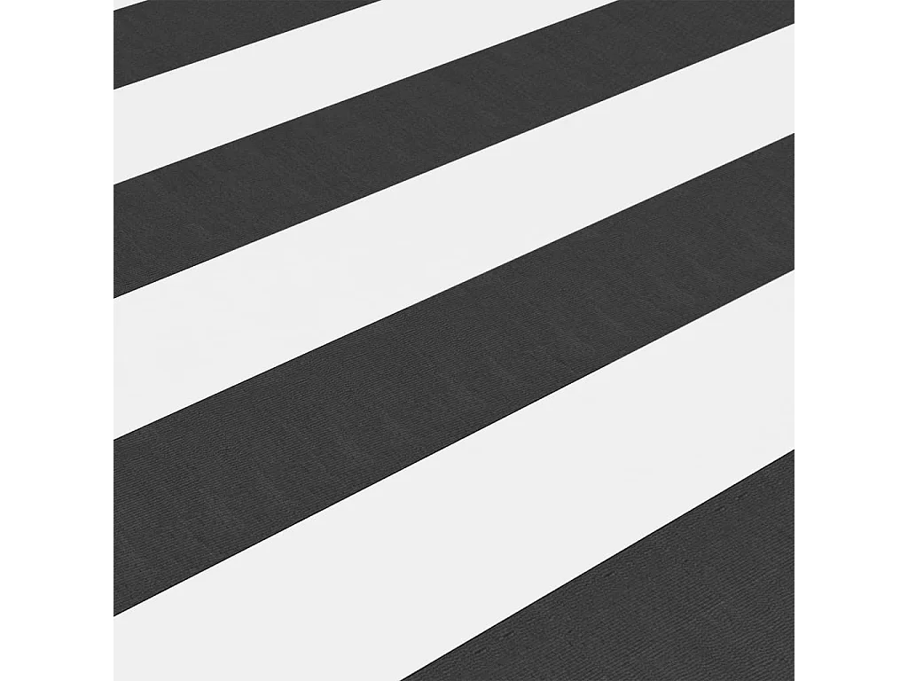 Écran de balcon Anthracite et blanc 90x400 Tissu Oxford