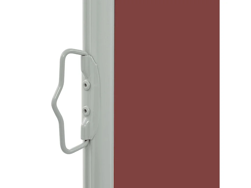 Auvent latéral rétractable de patio 60x300 Marron