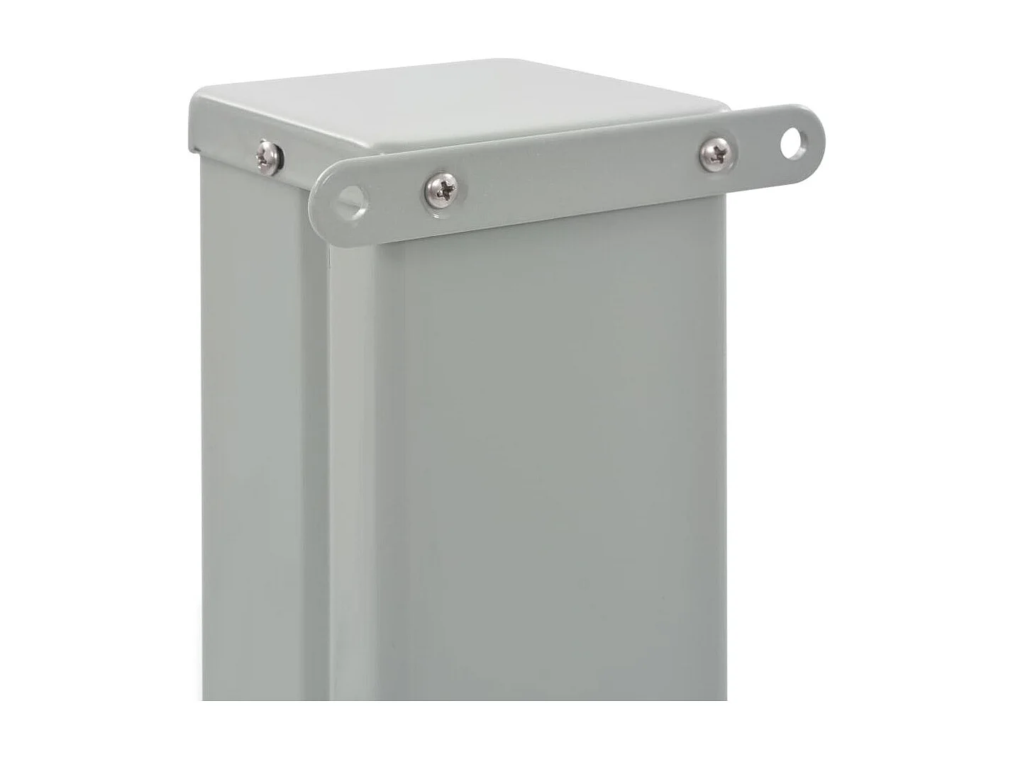 Auvent latéral rétractable de patio 60x300 Marron