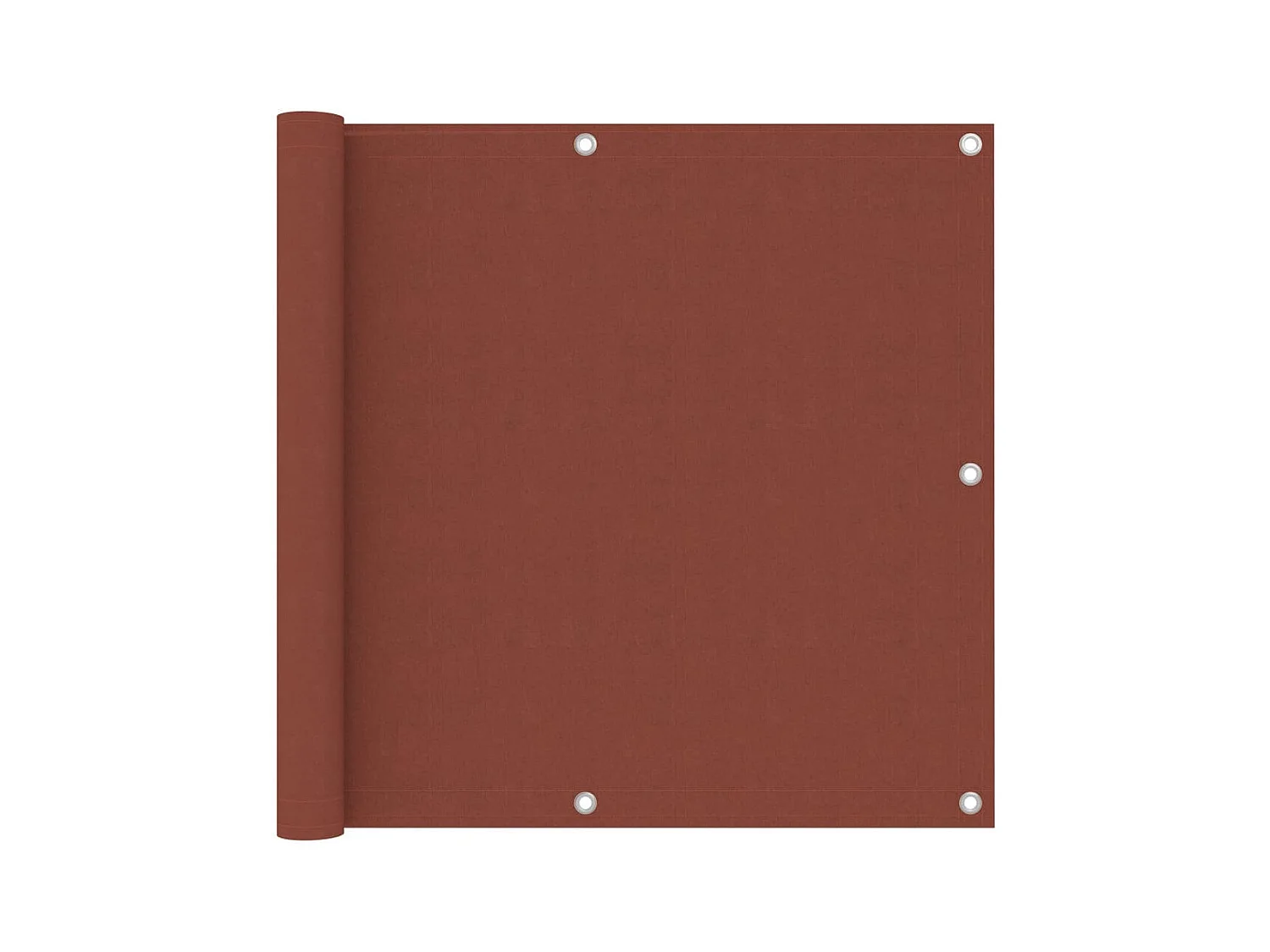 Écran de balcon Terre cuite 90x500 Tissu Oxford