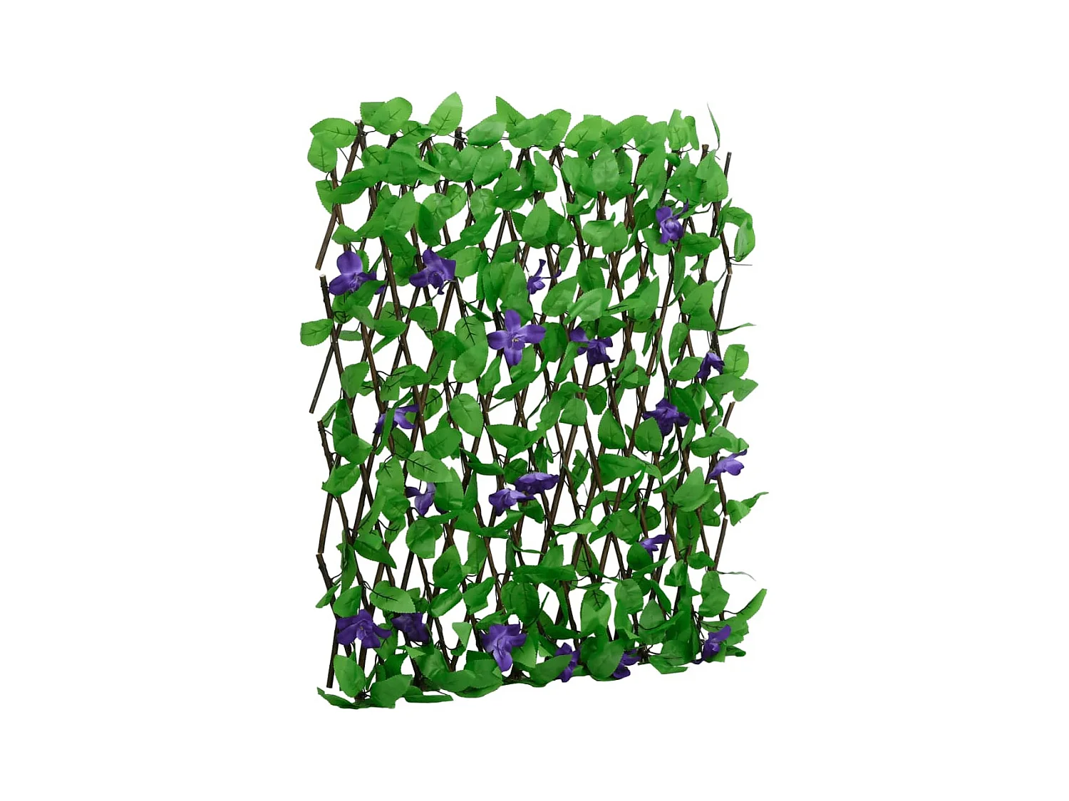 Treillis de lierre artificiel extensible vert 180x70