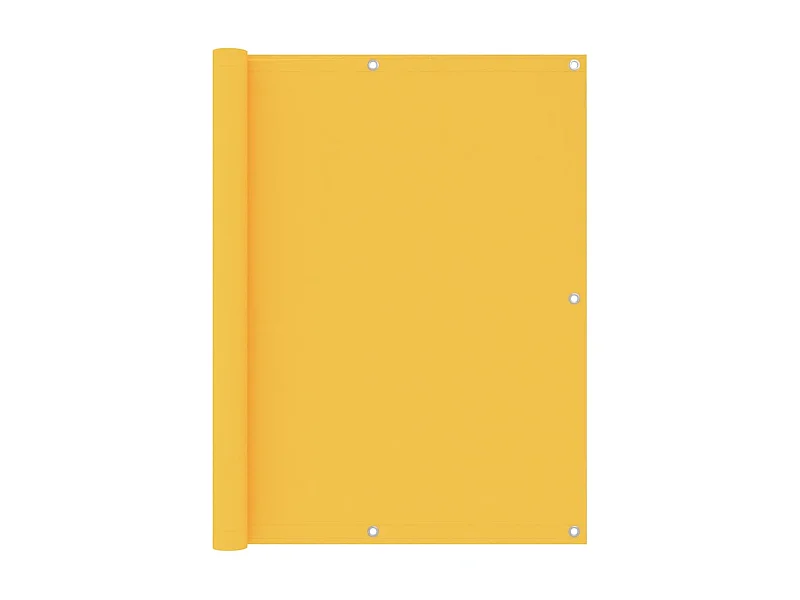 Écran de balcon Jaune 120x400 Tissu Oxford