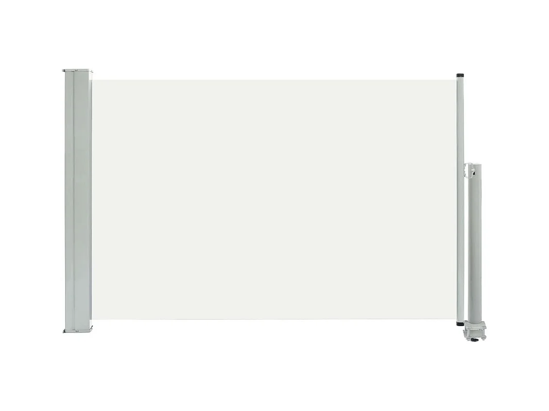Auvent latéral rétractable de patio 60x300 Crème