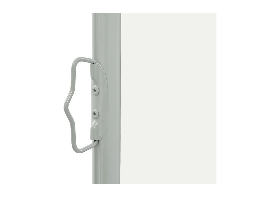 Auvent latéral rétractable de patio 60x300 Crème