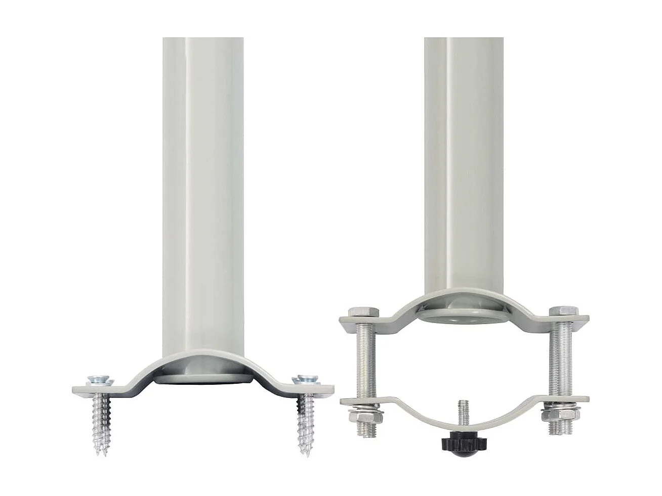 Auvent latéral rétractable de patio 60x300 Crème