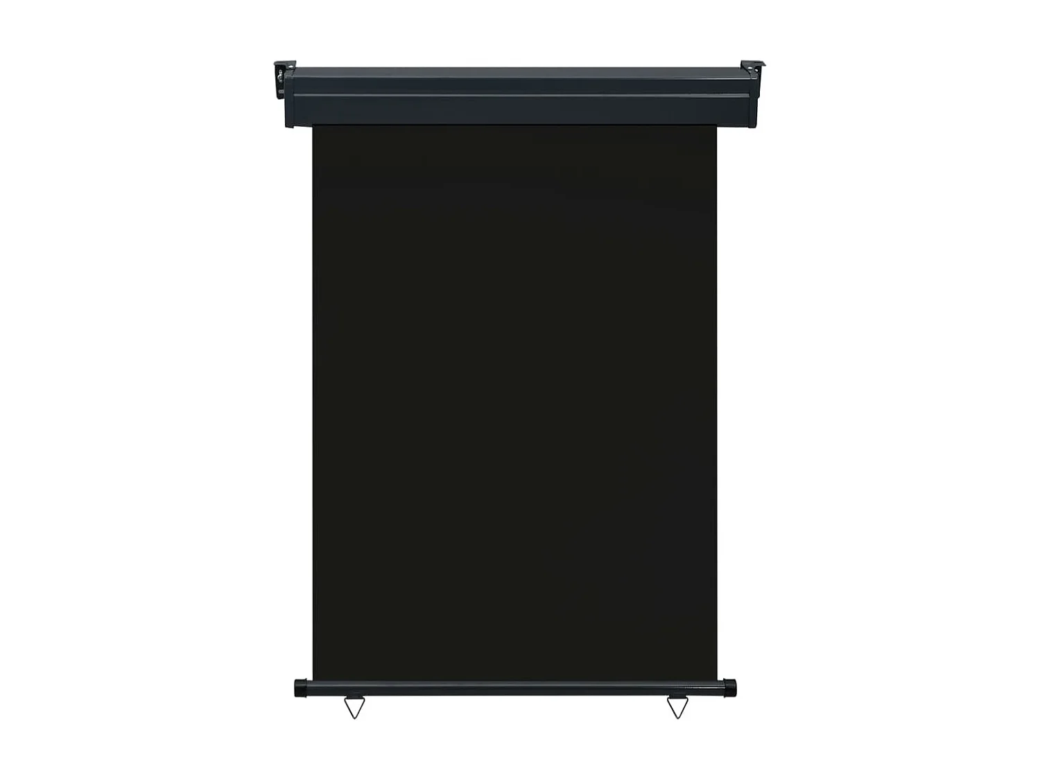 Auvent latéral de balcon 120x250 Noir