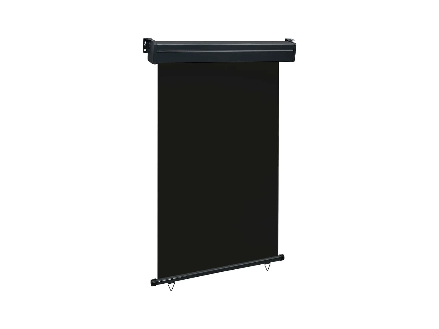 Auvent latéral de balcon 120x250 Noir