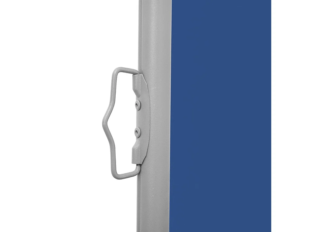 Auvent latéral rétractable Bleu 140x1000