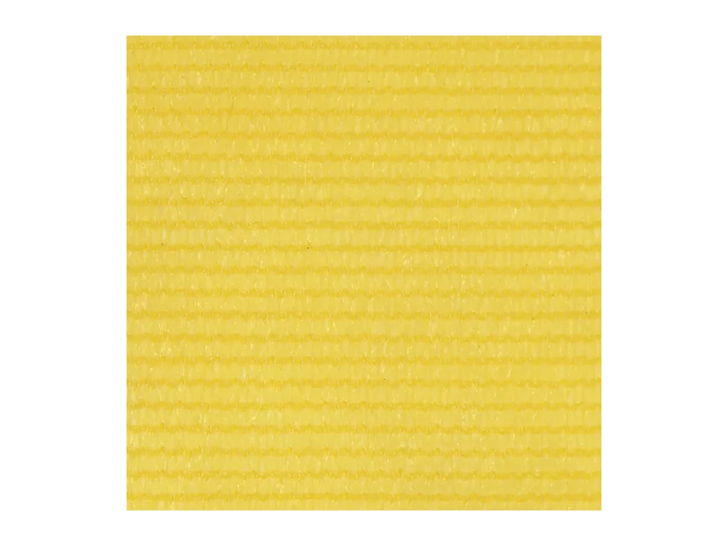 Écran de balcon Jaune 75x600 PEHD