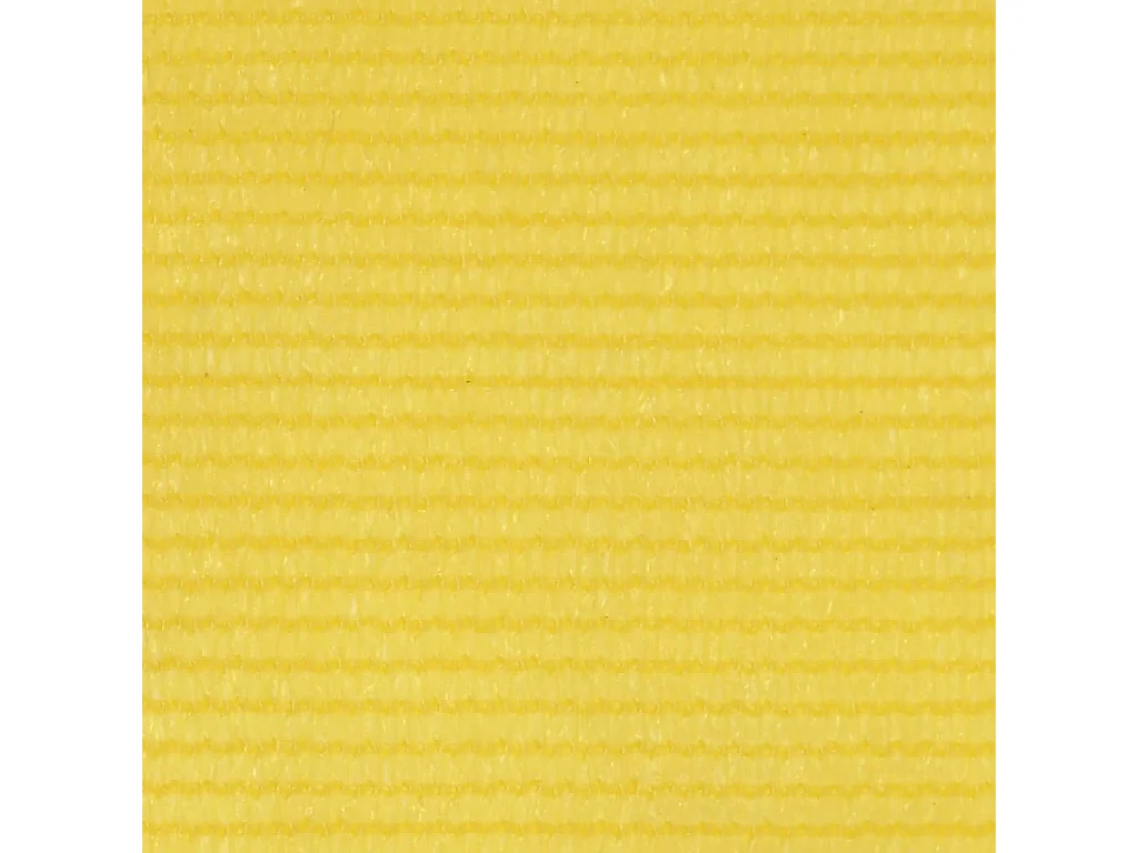 Écran de balcon Jaune 75x600 PEHD