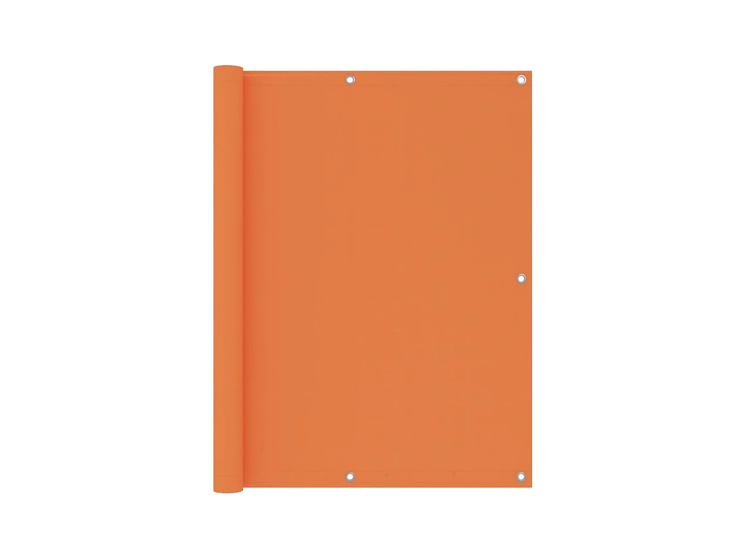 Écran de balcon Orange 120x500 Tissu Oxford