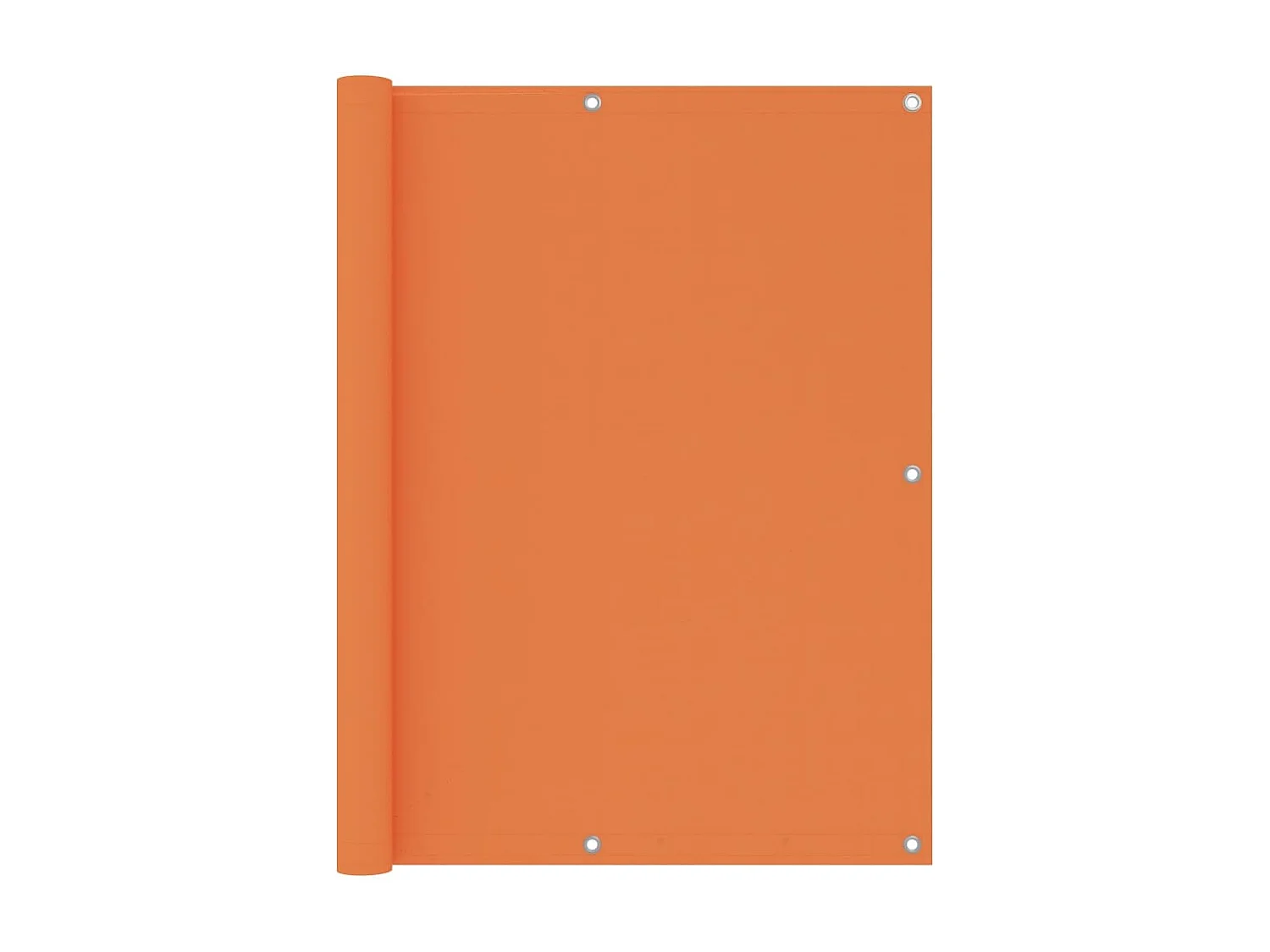 Écran de balcon Orange 120x500 Tissu Oxford