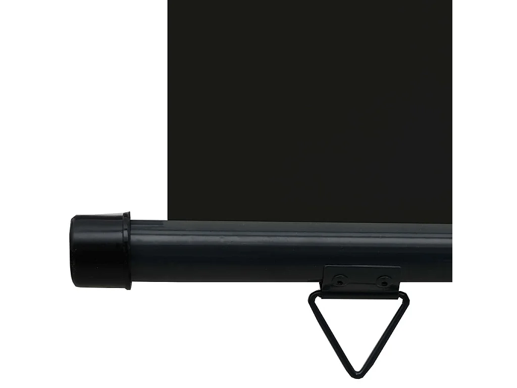 Auvent latéral de balcon 80x250 Noir