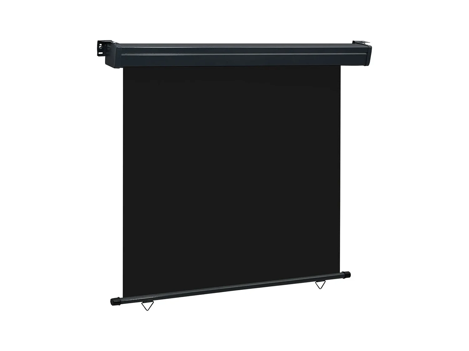 Auvent latéral de balcon 160x250 Noir