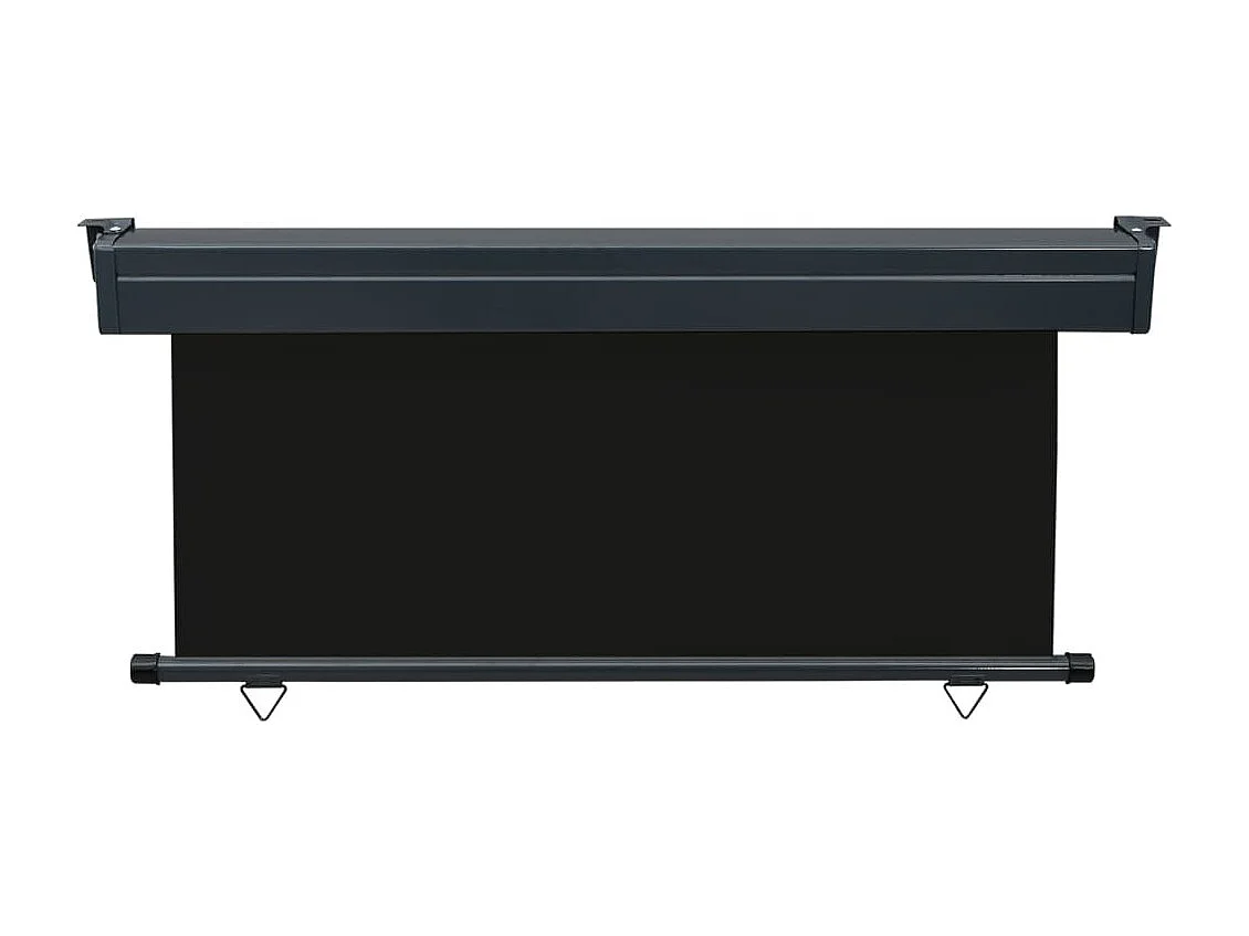 Auvent latéral de balcon 160x250 Noir