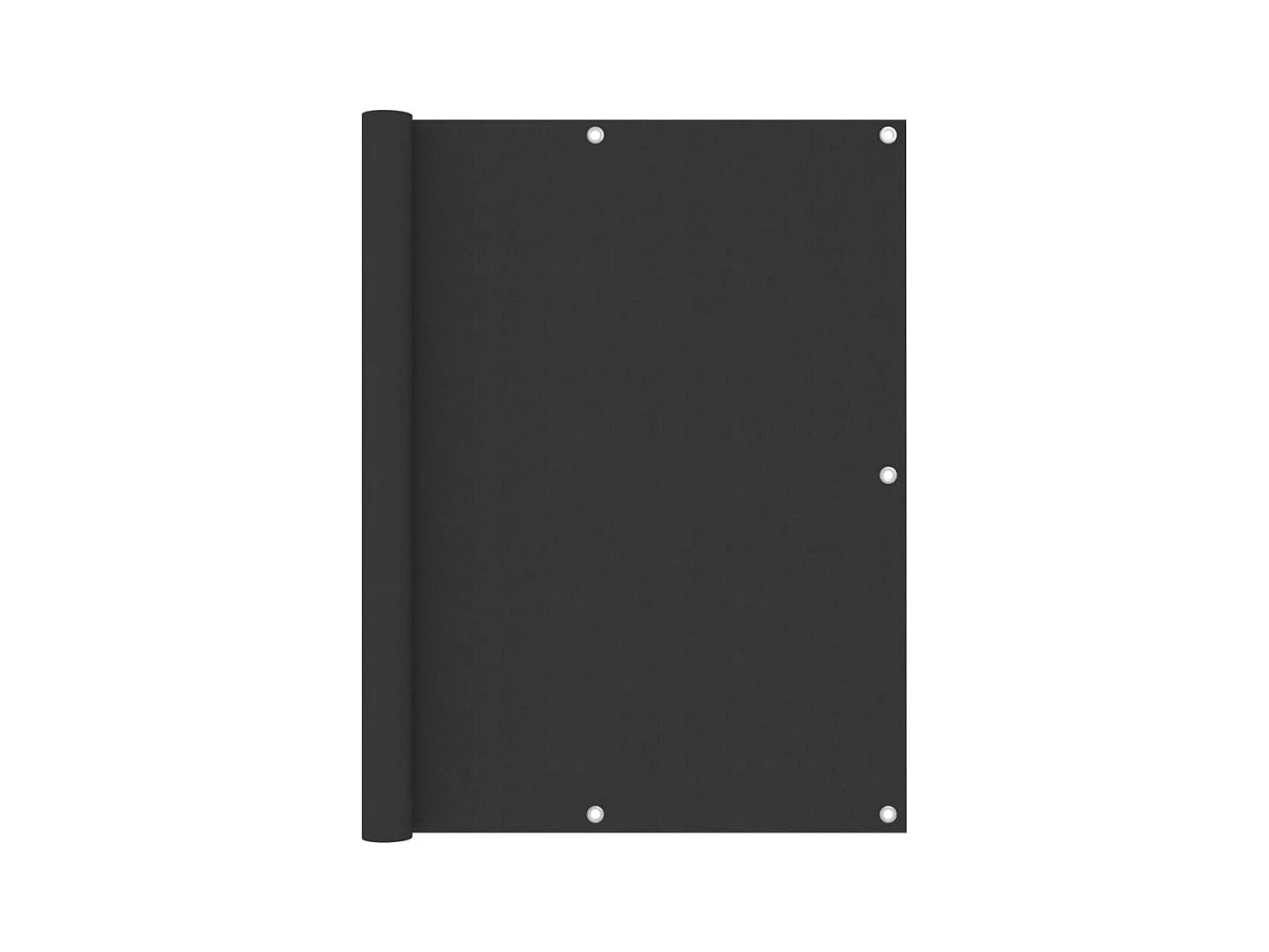 Écran de balcon Anthracite 120x600 Tissu Oxford