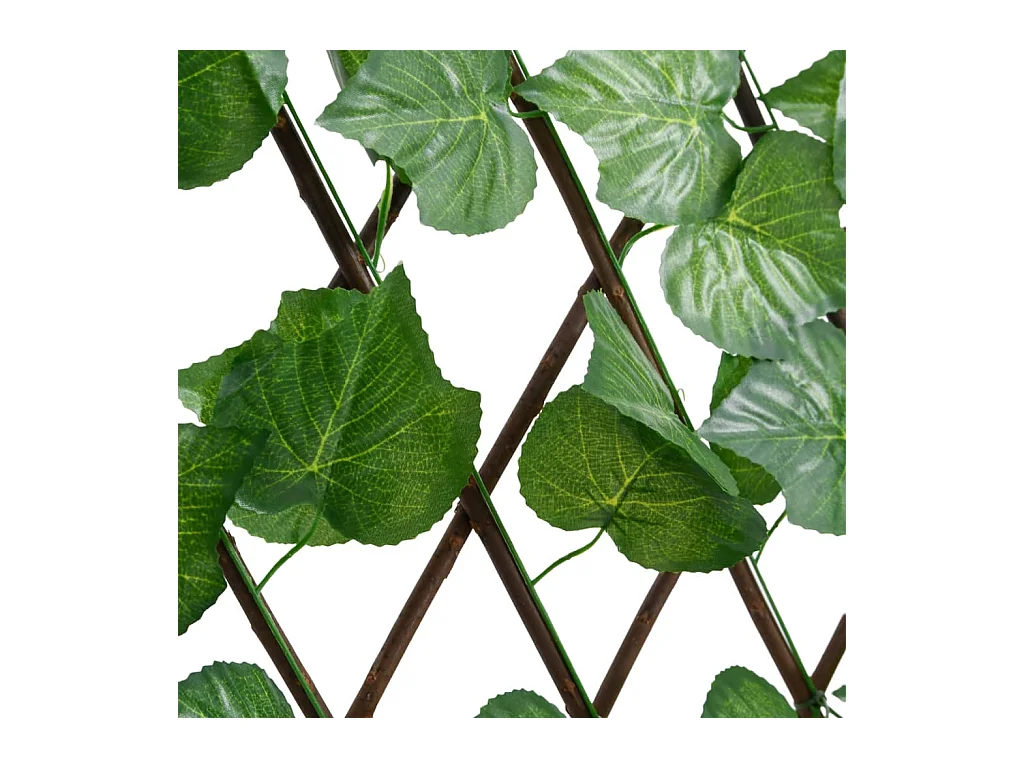 Treillis de feuille de vigne artificiel extensible 5 pcs