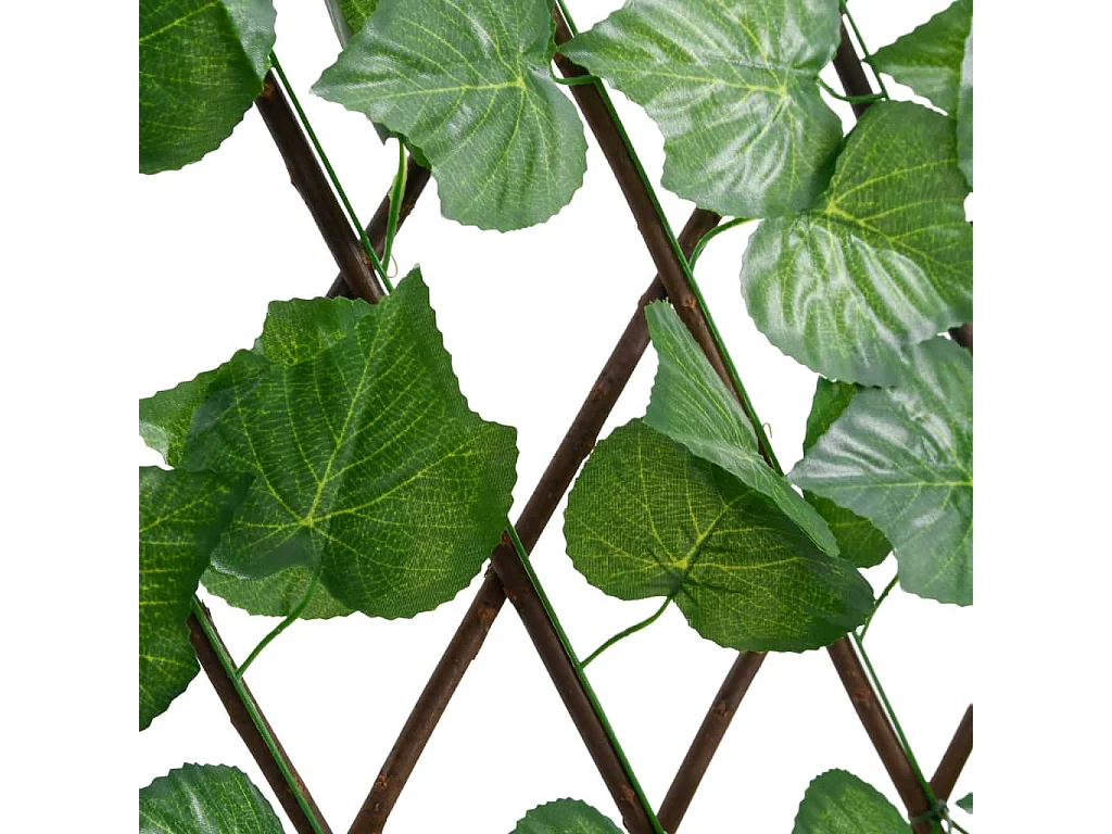 Treillis de feuille de vigne artificiel extensible 5 pcs