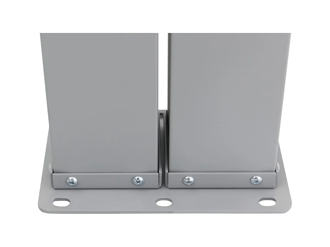 Auvent latéral rétractable 160x600 Gris