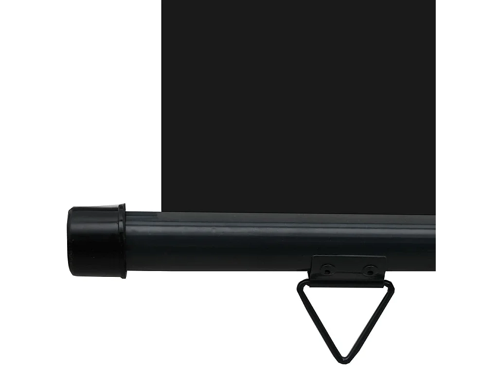 Auvent latéral de balcon 140x250 Noir 2