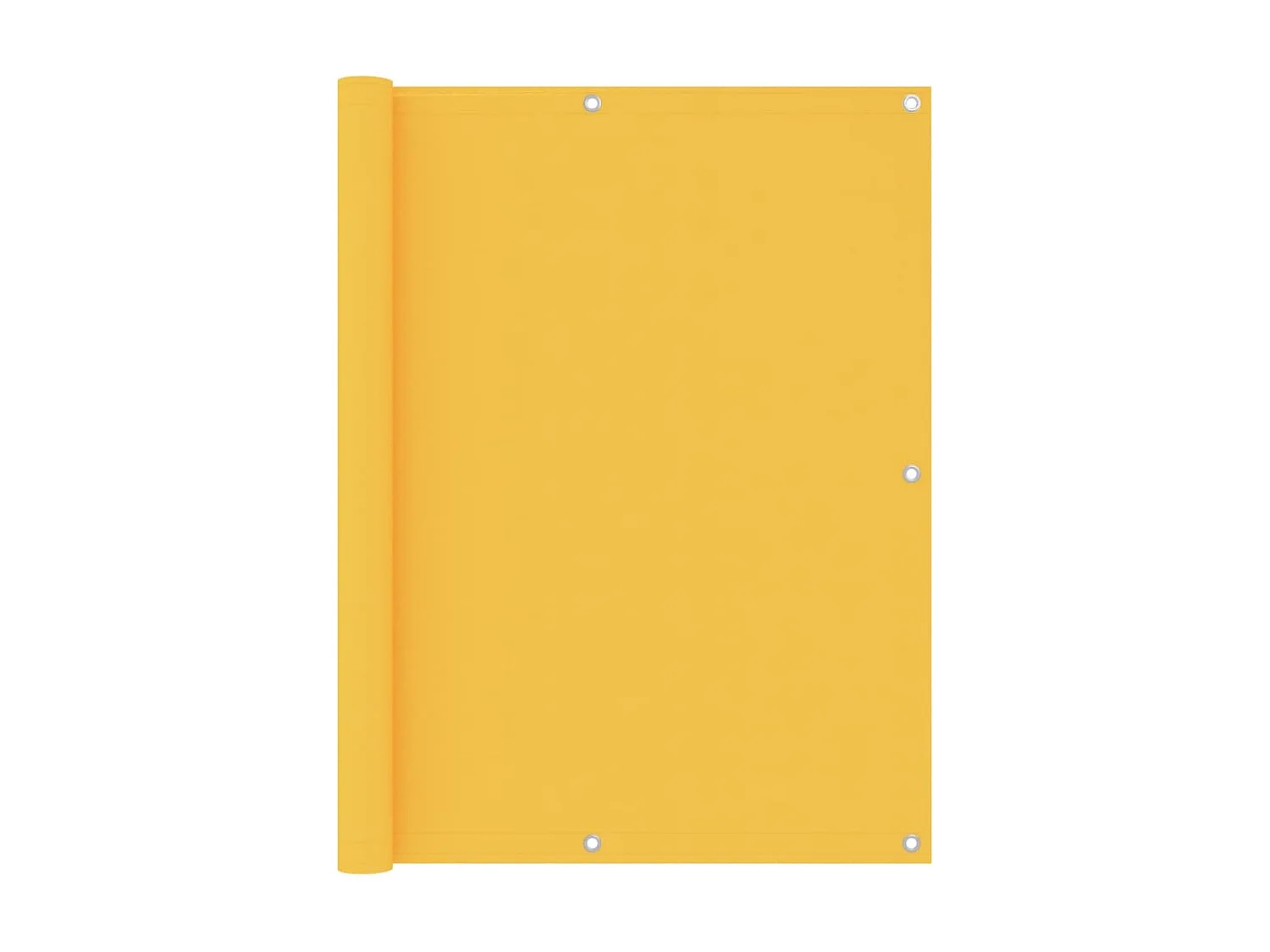 Écran de balcon Jaune 120x300 Tissu Oxford