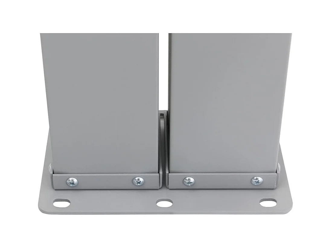 Auvent latéral rétractable Marron 140x600