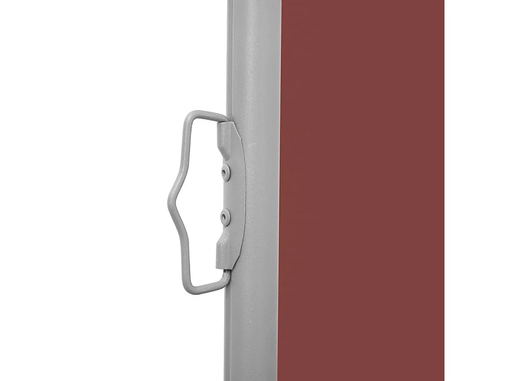 Auvent latéral rétractable Marron 140x600