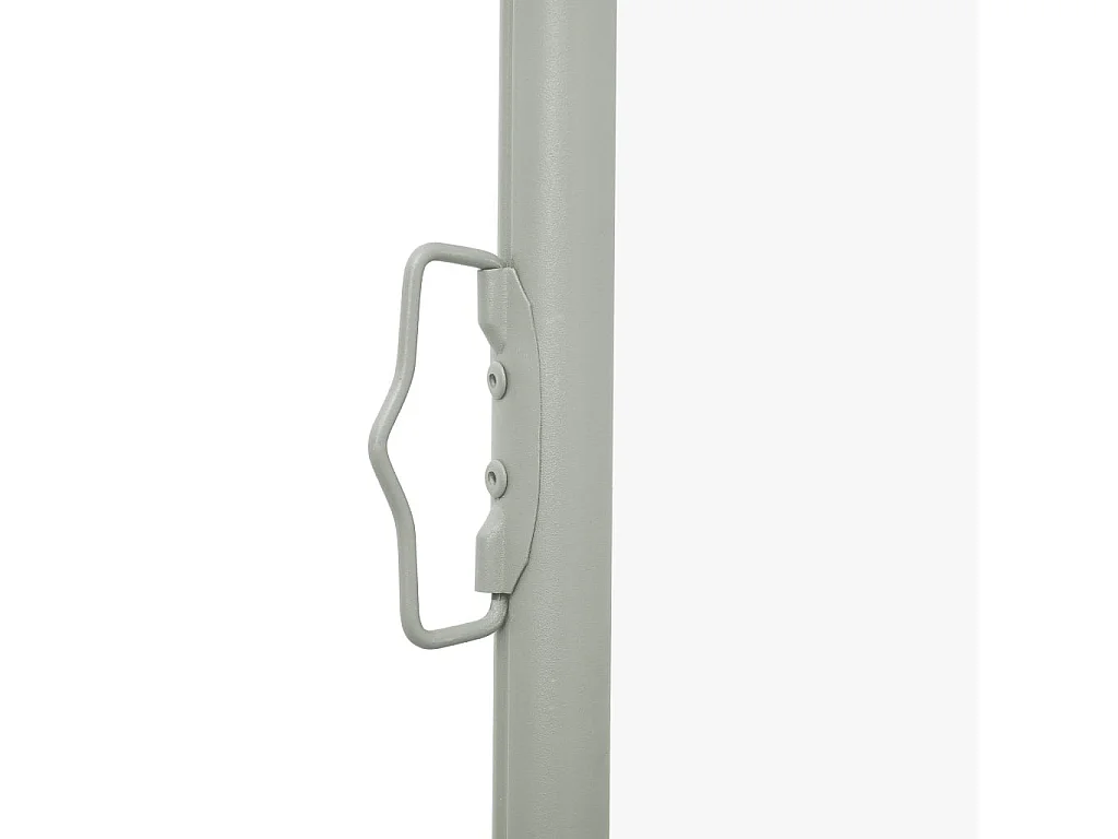 Auvent latéral rétractable de patio 100x300 Crème