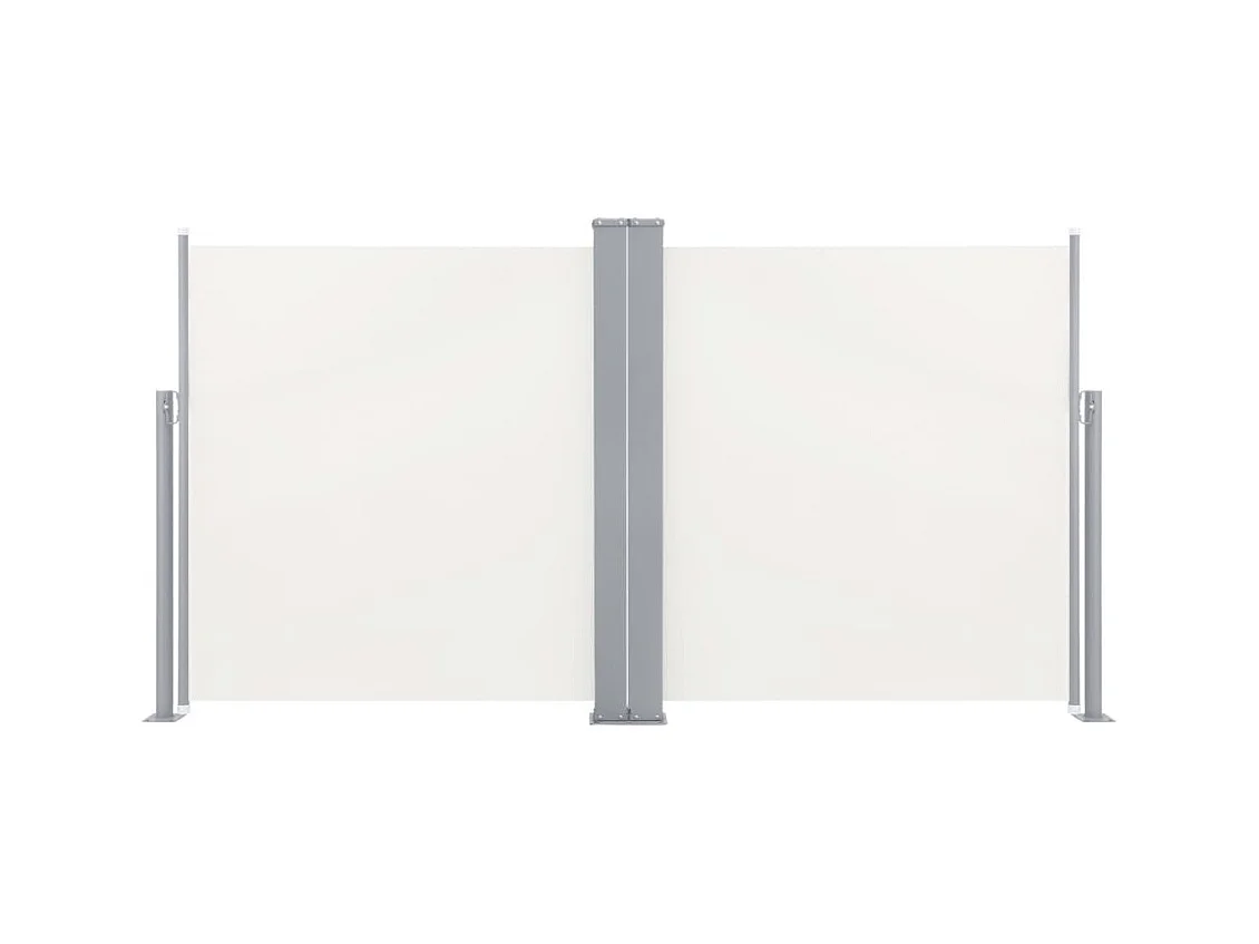 Auvent latéral rétractable Crème 100x600