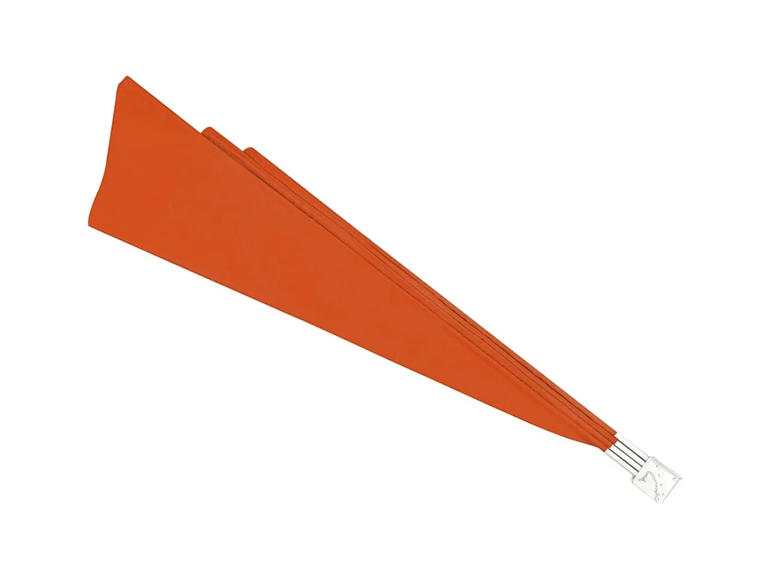 Auvent latéral pliable de balcon Terre cuite 160x240