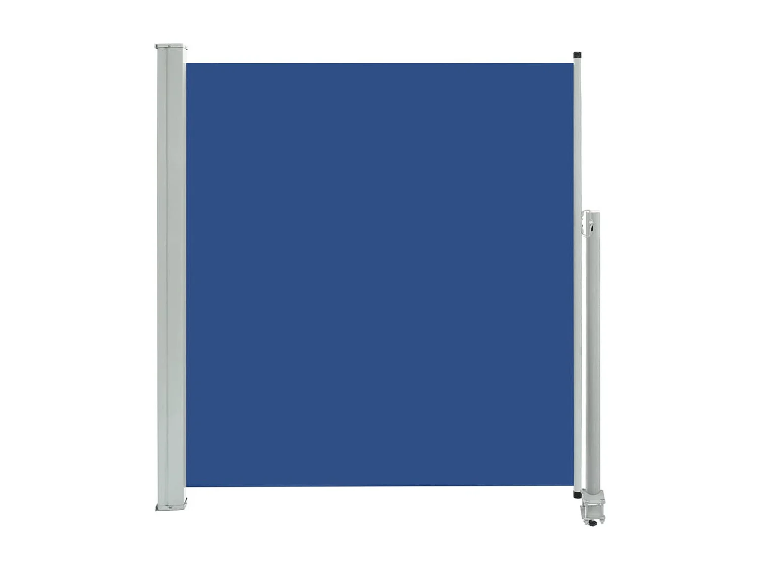 Auvent latéral rétractable de patio 140x300 Bleu