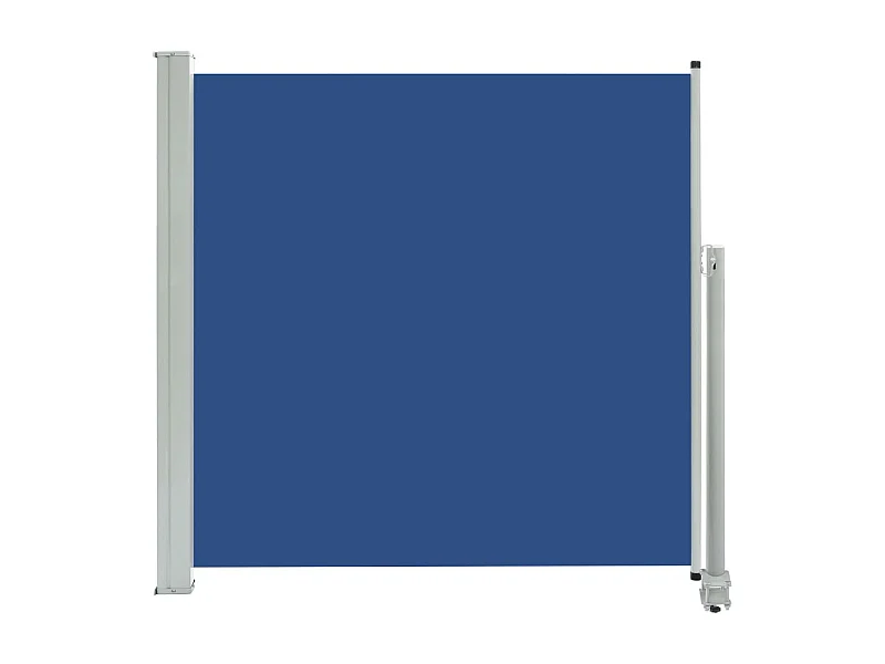 Auvent latéral rétractable de patio 160x300 Bleu