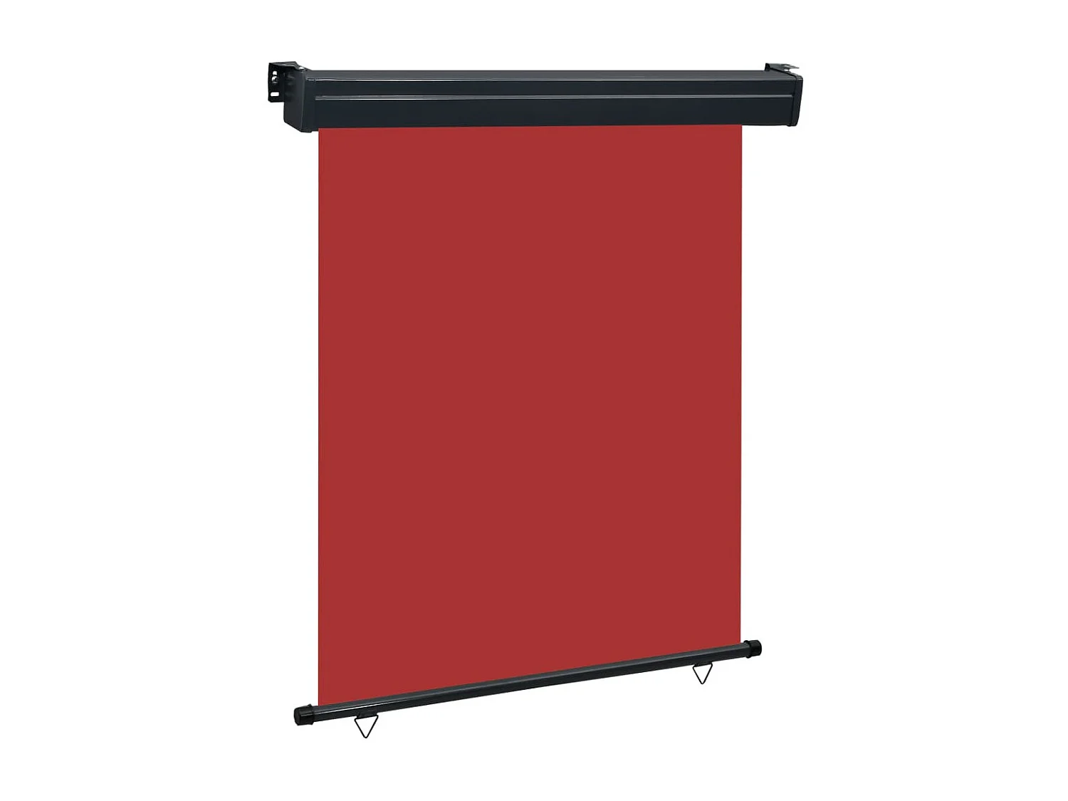 Auvent latéral de balcon 140x250 Rouge