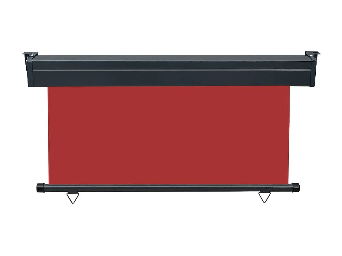 Auvent latéral de balcon 140x250 Rouge