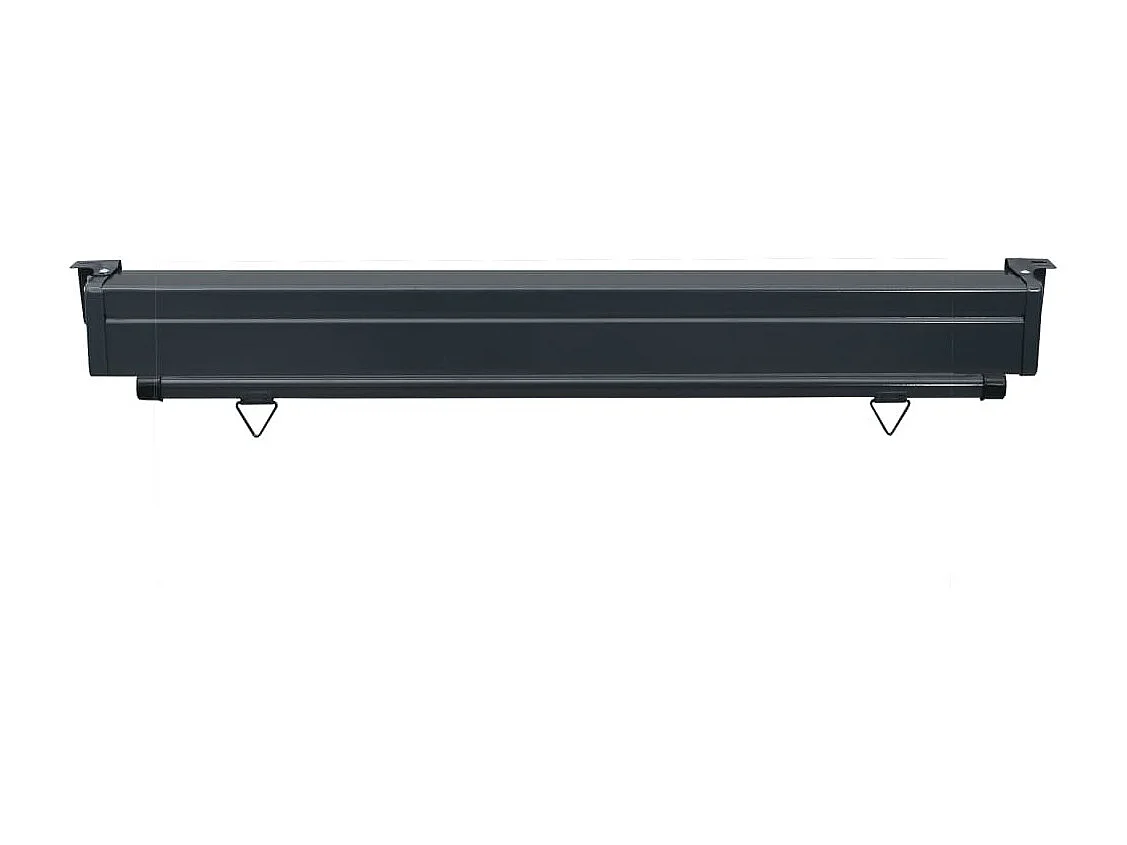 Auvent latéral de balcon 140x250 Rouge