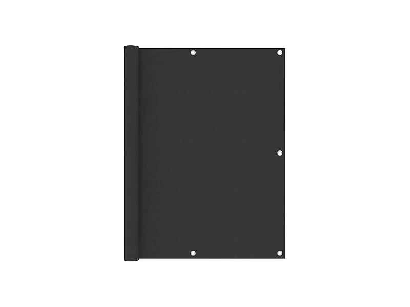 Écran de balcon Anthracite 120x400 Tissu Oxford