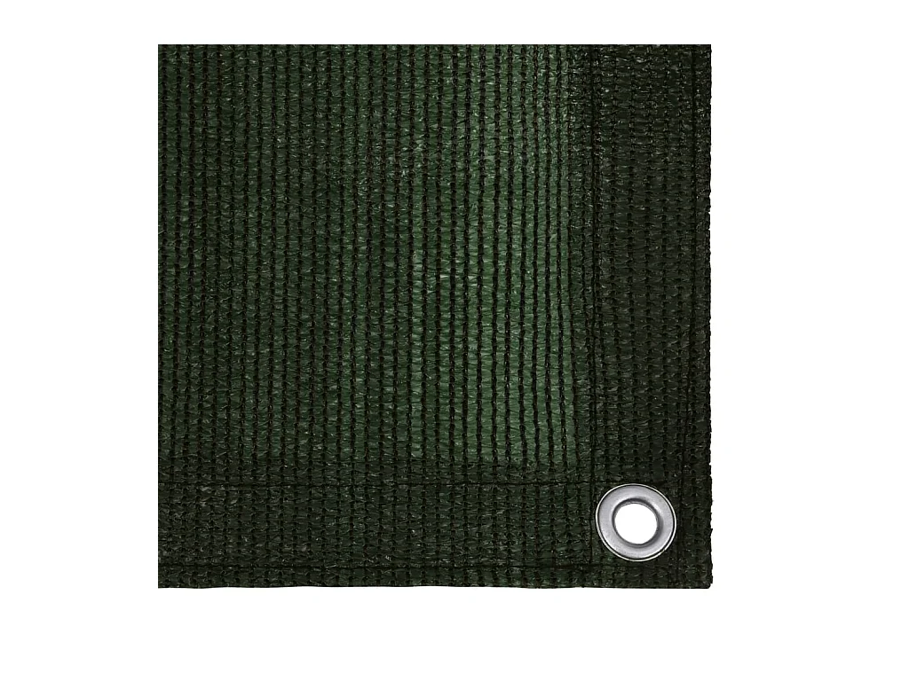 Écran de balcon Vert foncé 75x600 PEHD