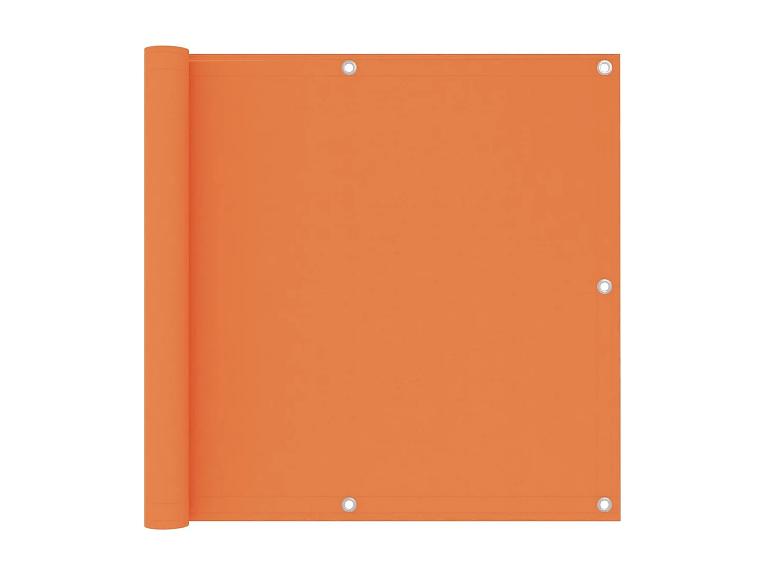 Écran de balcon Orange 90x300 Tissu Oxford