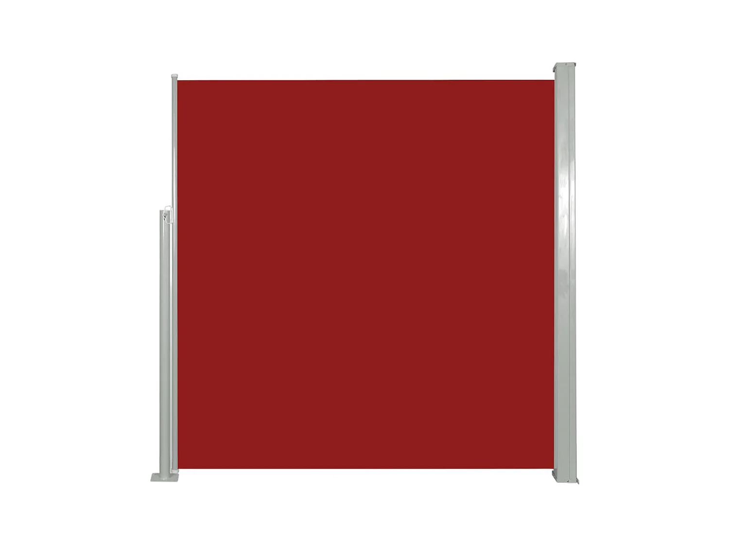 Auvent latéral rétractable 140x300 Rouge