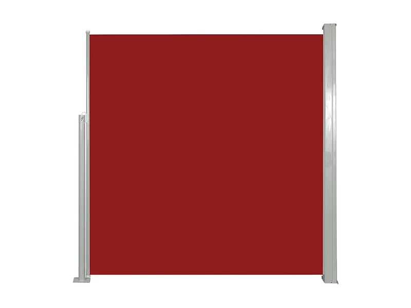 Auvent latéral rétractable 140x300 Rouge