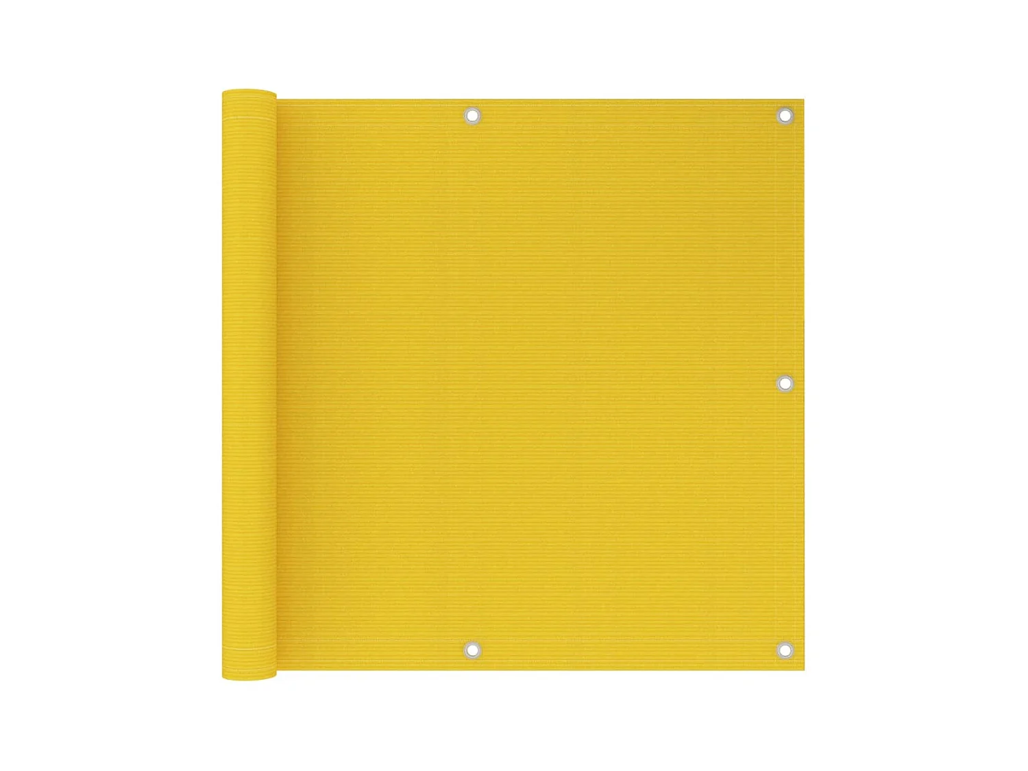 Écran de balcon Jaune 90x500 PEHD