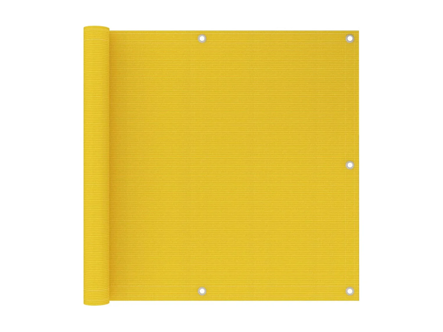 Écran de balcon Jaune 90x500 PEHD